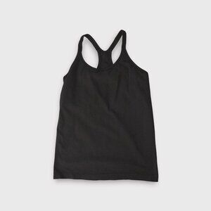 Lululemon EBB To Street Tank Charcoal Gray Size 12 B/C Cup Light Support